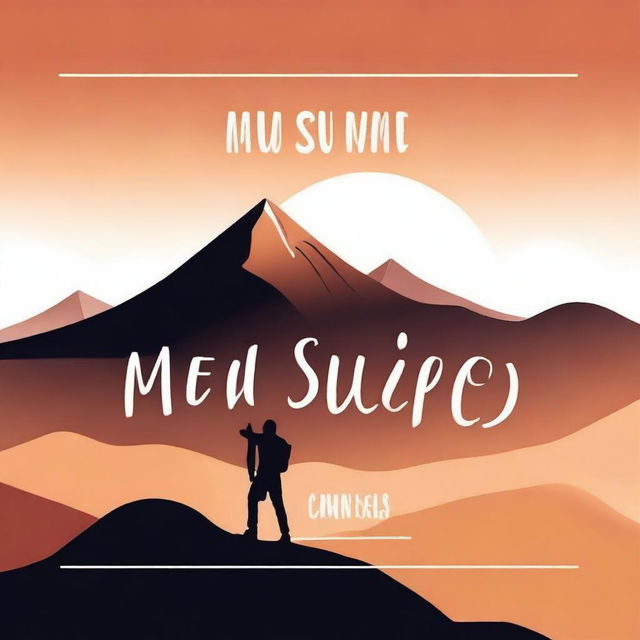 A motivational image with the text 'meu suor, meu sucesso' in a stylish font