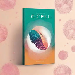 Create an image featuring a book cover with the title 'Cell'