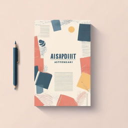 Create an image featuring a book cover with the title 'Assignment'