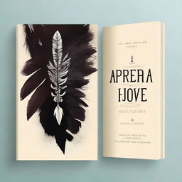 Create a book cover with the title 'A presa, a pena e o marfim'