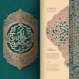 A cover of a textbook on the history of the Islamic religion