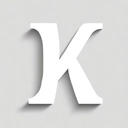 A simple image of the letter 'K' in a plain, sans-serif font on a white background.