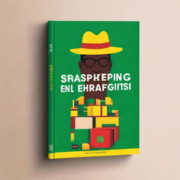 A book cover design for the book titled: 'Dropshipping en Afrique : Guide Ultime avec Shopify'