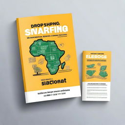 Design a book cover for the book titled: 'Dropshipping en Afrique : Guide Ultime avec Shopify'