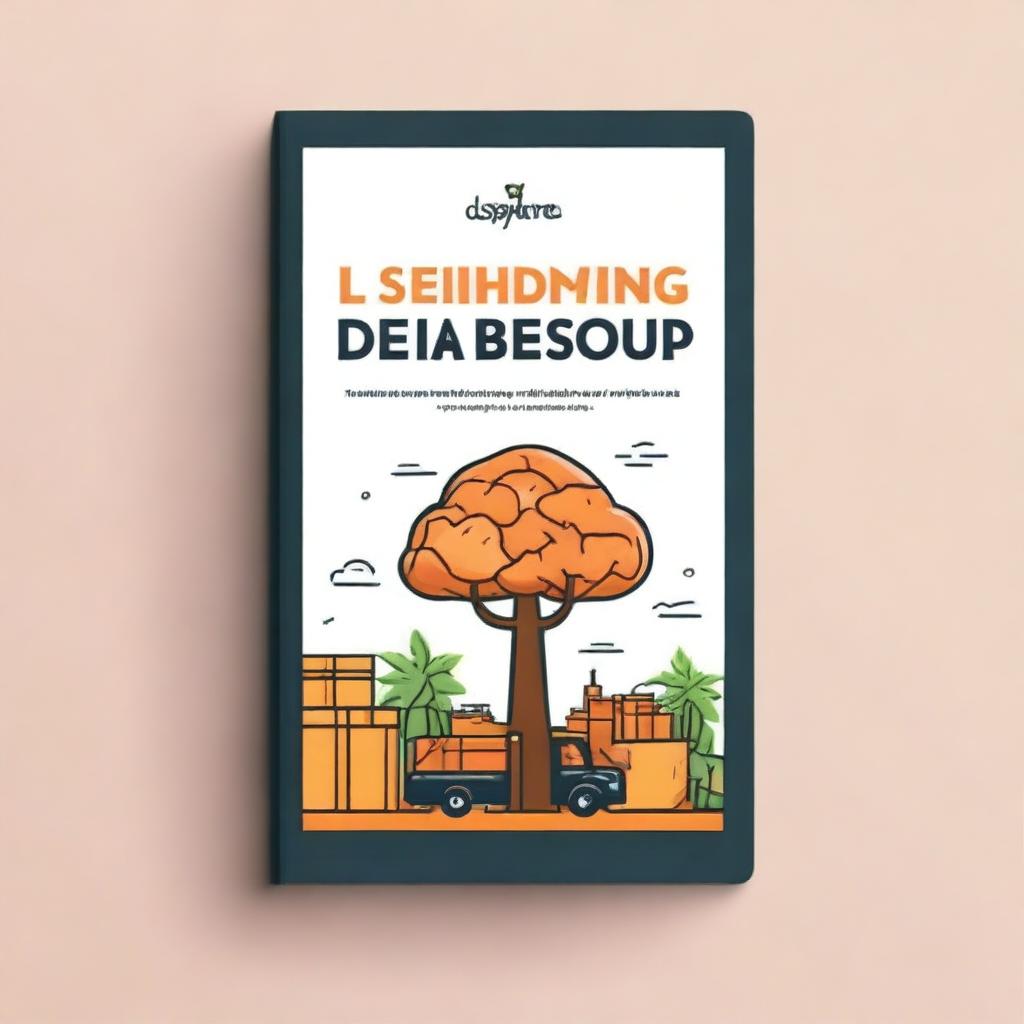 Create a book cover for the book titled: 'Dropshipping depuis l’Afrique : Guide Ultime avec Shopify'