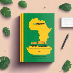 Create a book cover for the book titled: 'Dropshipping depuis l’Afrique : Guide Ultime avec Shopify'