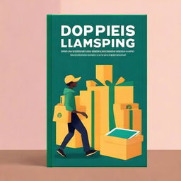 Design a book cover for the book titled: 'Dropshipping depuis l’Afrique : Guide Ultime avec Shopify'