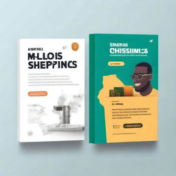 Design a book cover for the book titled: 'Dropshipping depuis l’Afrique : Guide Ultime avec Shopify'