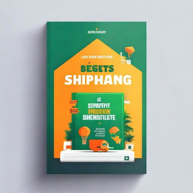 Design a book cover for the book titled: 'Dropshipping depuis l’Afrique : Guide Ultime avec Shopify'