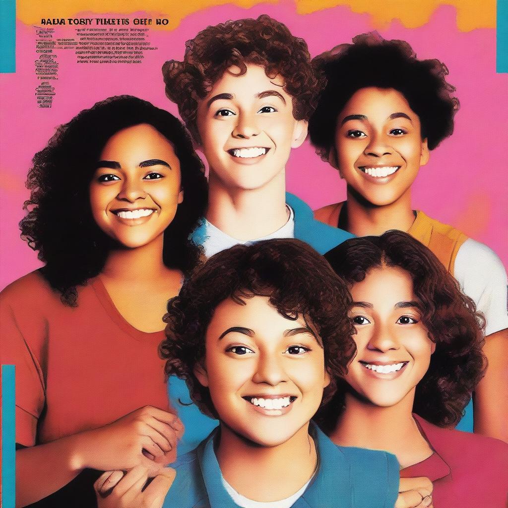 A movie poster featuring Alejandra Gomez, Xochitl Gomez Matarazzo, and Wyatt Oleff as a group of best friends