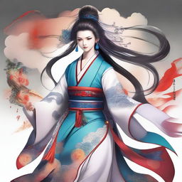 A detailed and vibrant image of 科鲁泽, a character from the popular series