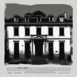 Create a horror film poster titled 'The Hotel'