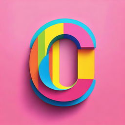 An image of the letter 'o' in a bold and colorful font, set against a bright and cheerful background