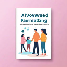 Create a cover for an ebook titled 'AI-Powered Parenting: Navigating Parenthood in the Digital Age'