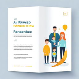 Design an ebook cover for 'AI-Powered Parenting: Navigating Parenthood in the Digital Age'