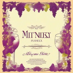 Create a vibrant and eye-catching 43 x 63 poster for the Monterrey wine fair in a Baroque style