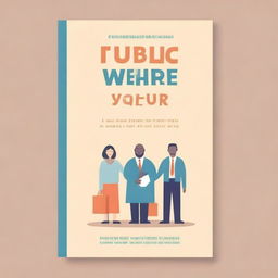 A book cover design for a book titled 'Public Welfare'