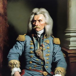 A brave man who fought like a lion against the Turks under Suvorov, later found himself mingling with various people in the front rooms of St