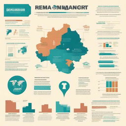 An infographic about the demography of Raja Ampat