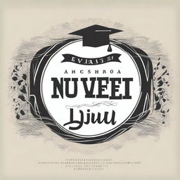 A yearbook cover featuring the phrase 'Nuestro Viaje' in elegant lettering