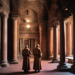 A Franciscan friar discovering Masonic secrets inside the Basilica of Bom Jesus in Congonhas