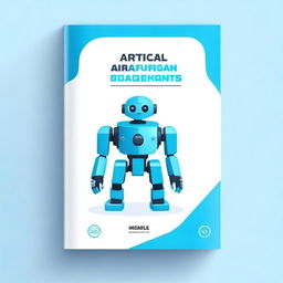 Create an ebook cover with the theme: Artificial Intelligence for Beginners