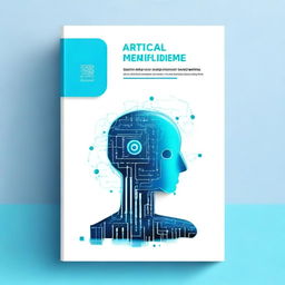 Create an ebook cover with the theme: Artificial Intelligence for Beginners