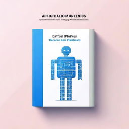 Create an ebook cover with the theme: Artificial Intelligence for Beginners