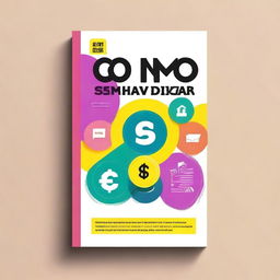 A book cover design for 'Como Monetizar suas Redes Sociais e Ganhar Muito Dinheiro'