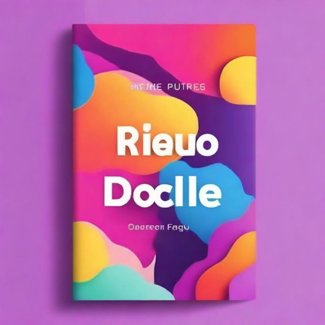 Create an ebook cover featuring a captivating and colorful design