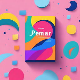 Create an ebook cover featuring a captivating and colorful design