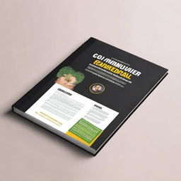 Create an ebook cover for a book titled 'COMO MONETIZAR REDES SOCIAIS E GANHAR MUITO DINHEIRO'