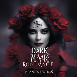 Uma capa de livro de dark romance inspirada em 'Desenfreados'