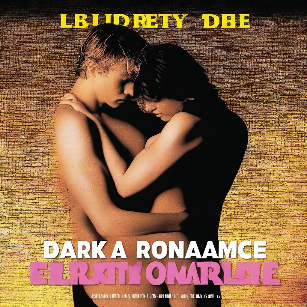 Gere uma capa de livro de dark romance intitulada 'Paixão Proibida'