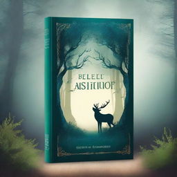 Create a book cover with an enchanting and mysterious design