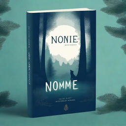 Create a book cover with the title 'Nome' at the top and an author's name at the bottom