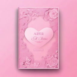 Create a book cover for a romance novel titled 'Paper Cuts'