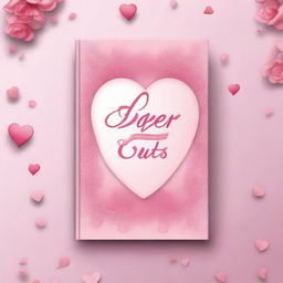 Create a book cover for a romance novel titled 'Paper Cuts'