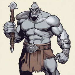 A Goliath from Dungeons & Dragons 5th edition