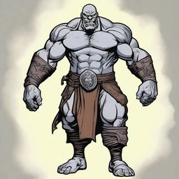 A Goliath from Dungeons & Dragons 5th edition