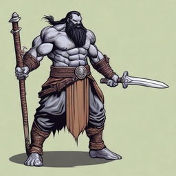 A Goliath from Dungeons & Dragons 5th edition