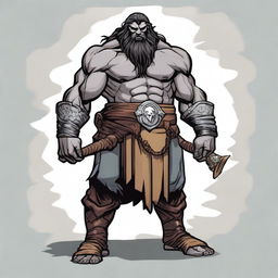 A Goliath from Dungeons & Dragons 5th edition