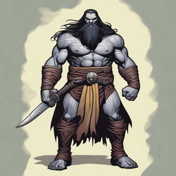 A Goliath from Dungeons & Dragons 5th edition