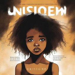 Create a book cover with the title 'Unspoken' at the bottom and the author 'CLARISSE' at the top