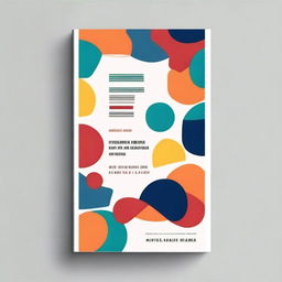 Create a contemporary book cover for a poetry book titled 'Transição Poética em Diversidades'