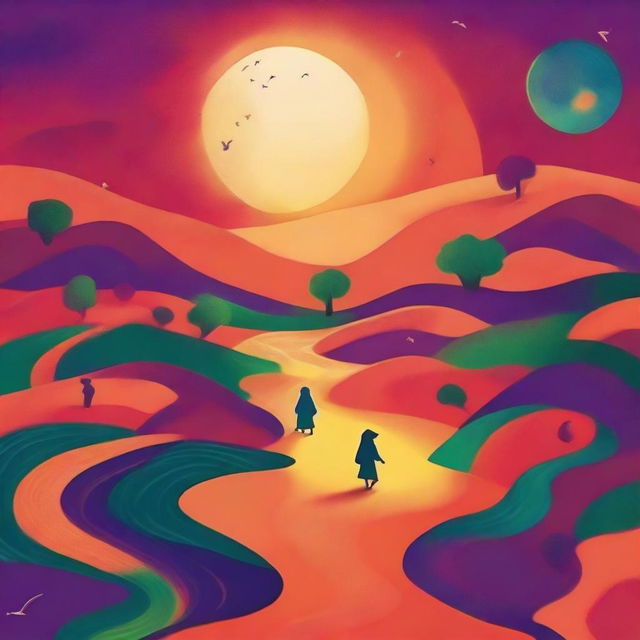 Create a book cover for 'Caminhos das diversidades de uma Alma em Transição'