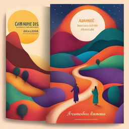 Create a book cover for 'Caminhos das diversidades de uma Alma em Transição'