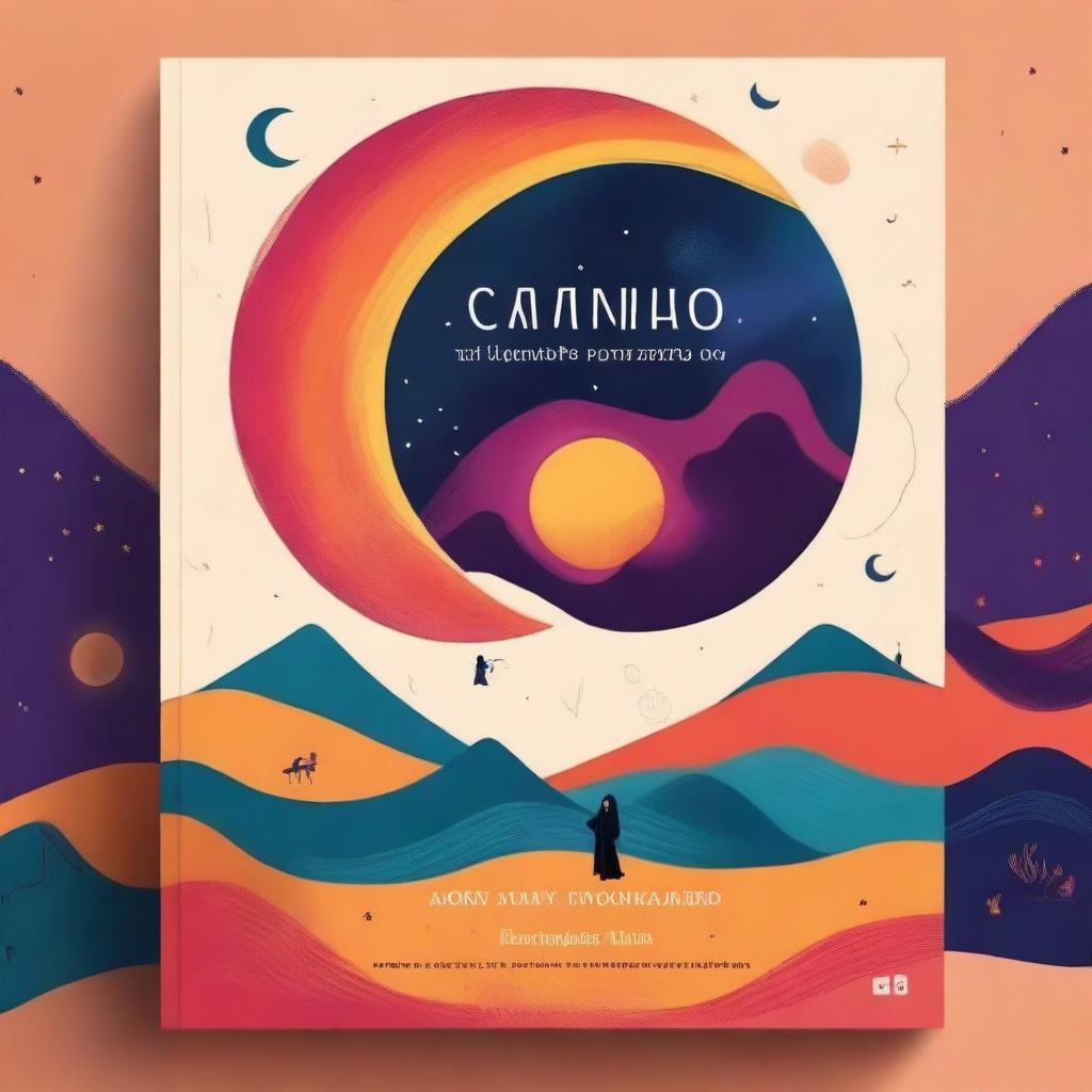 Create a book cover for 'Caminhos das diversidades de uma Alma em Transição'