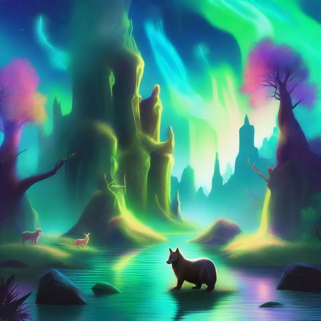 A mystical world filled with magic and spirit beasts