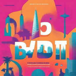 Create a book cover with the title 'Bharat @ 2047'